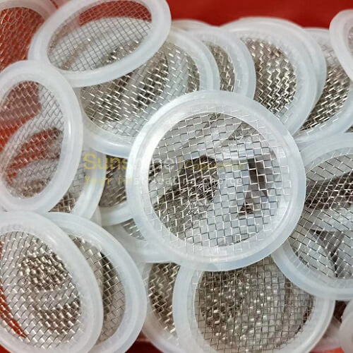 Silicone Tri sanitaire-clamp Screen Gaskets