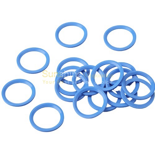 Bleu Fluorosilicone FVMQ Seal Gasket